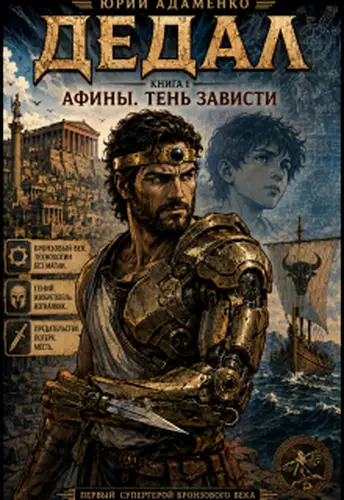 Обложка книги Дедал. Афины. Тень зависти