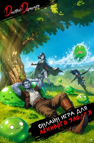 Обложка книги Онлайн игра для ленивого злодея. Том 1 (Иллюстрированная история)