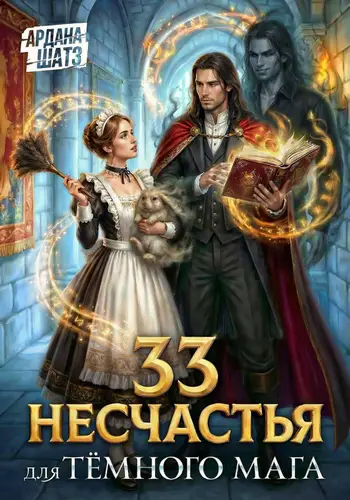 Обложка книги 33 несчастья для тёмного мага